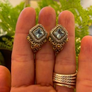 Gorgeous John Hardy vintage earrings
